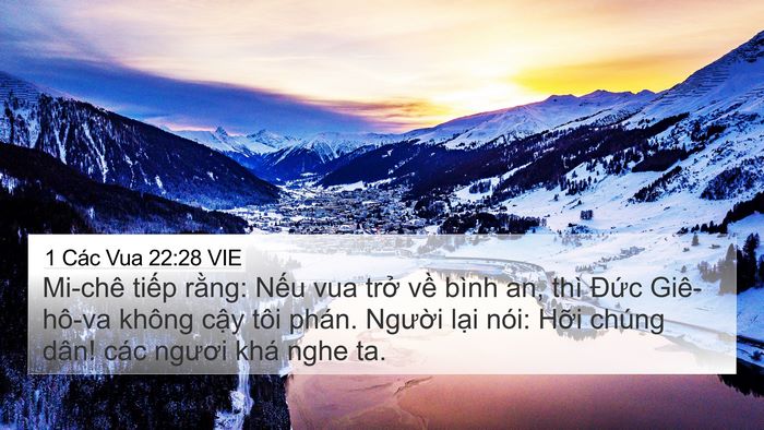 1 Các Vua 22:28 VIE Bible Verse Image