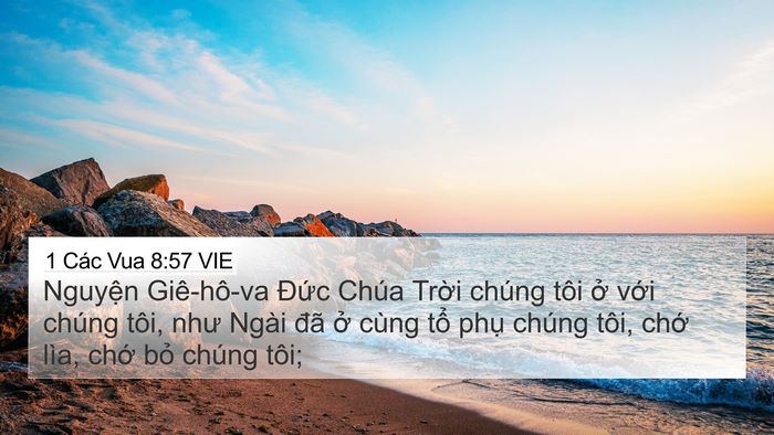 1 Các Vua 8:57 VIE Bible Verse Image