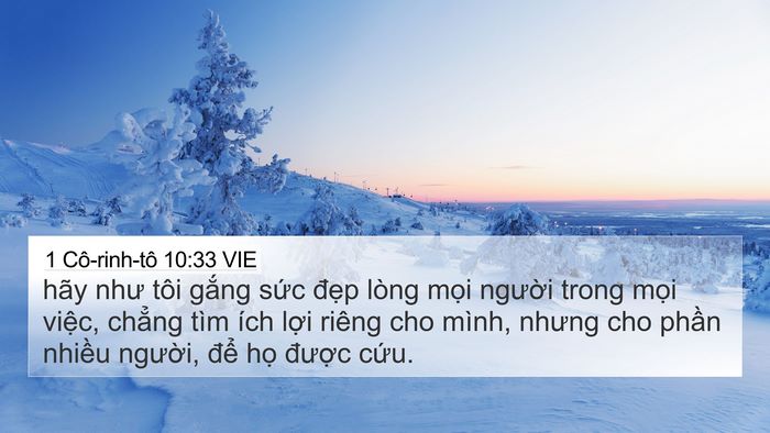 1 Cô-rinh-tô 10:33 VIE Bible Verse Image