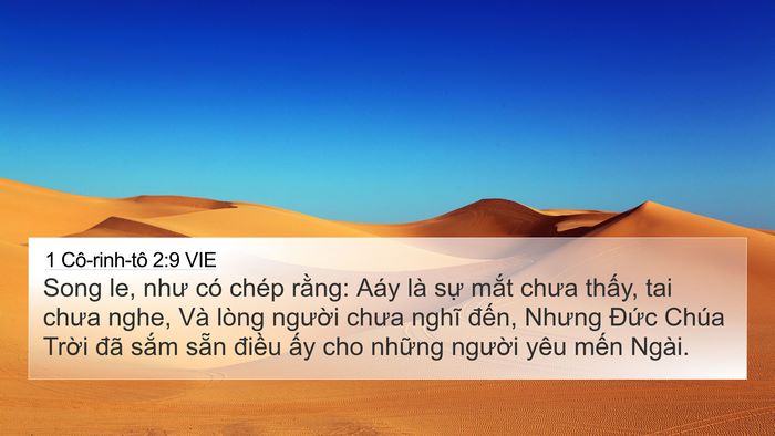 1 Cô-rinh-tô 2:9 VIE Bible Verse Image