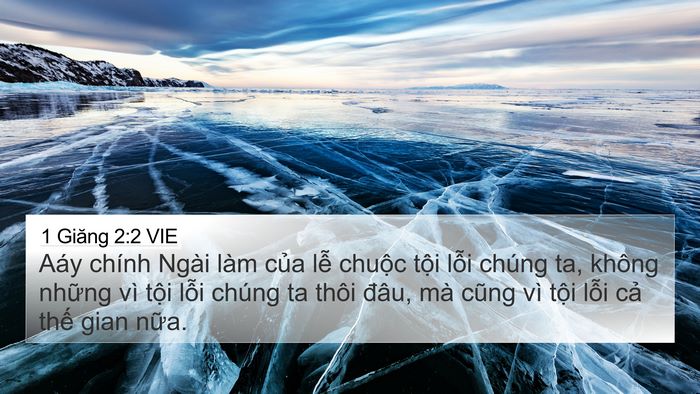 1 Giăng 2:2 VIE Bible Verse Image