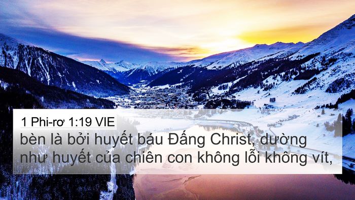 1 Phi-rơ 1:19 VIE Bible Verse Image
