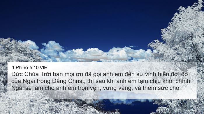 1 Phi-rơ 5:10 VIE Bible Verse Image