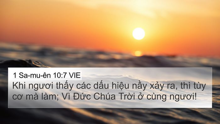 1 Sa-mu-ên 10:7 VIE Bible Verse Image
