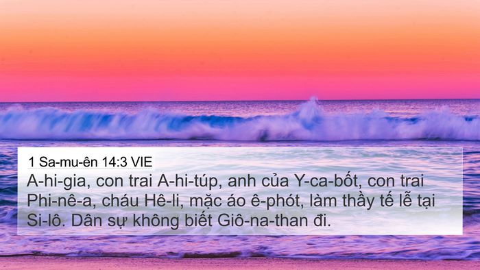 1 Sa-mu-ên 14:3 VIE Bible Verse Image