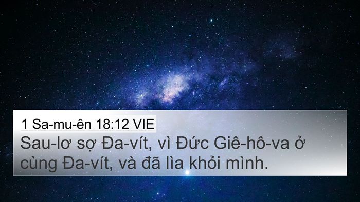 1 Sa-mu-ên 18:12 VIE Bible Verse Image