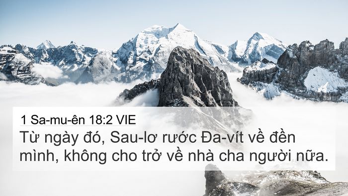 1 Sa-mu-ên 18:2 VIE Bible Verse Image
