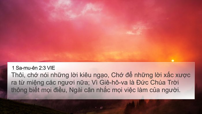1 Sa-mu-ên 2:3 VIE Bible Verse Image
