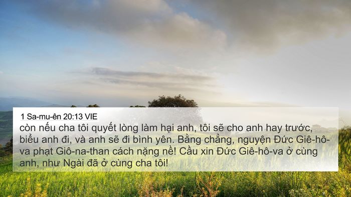 1 Sa-mu-ên 20:13 VIE Bible Verse Image