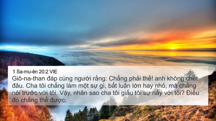 1 Sa-mu-ên 20:2 VIE Bible Verse Image