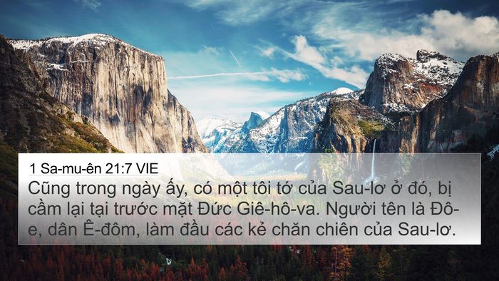 1 Sa-mu-ên 21:7 VIE Bible Verse Image