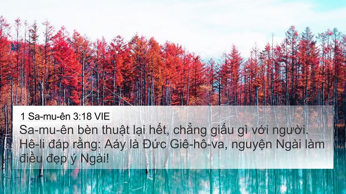 1 Sa-mu-ên 3:18 VIE Bible Verse Image