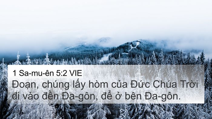 1 Sa-mu-ên 5:2 VIE Bible Verse Image