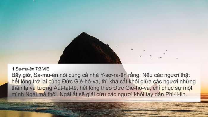 1 Sa-mu-ên 7:3 VIE Bible Verse Image