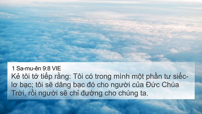 1 Sa-mu-ên 9:8 VIE 4K Wallpaper - Kẻ tôi tớ tiếp rằng: Tôi có trong - 4K Wallpaper Bible Verse
