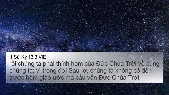 1 Sử Ký 13:3 VIE Bible Verse Image