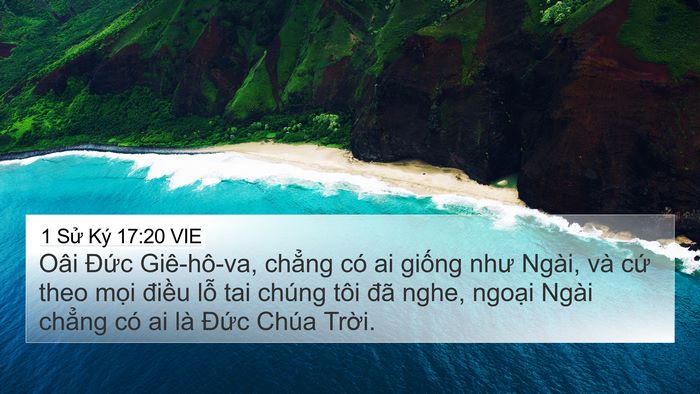 1 Sử Ký 17:20 VIE Bible Verse Image