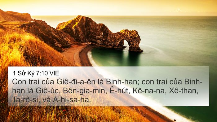 1 Sử Ký 7:10 VIE Bible Verse Image