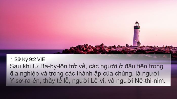 1 Sử Ký 9:2 VIE Bible Verse Image