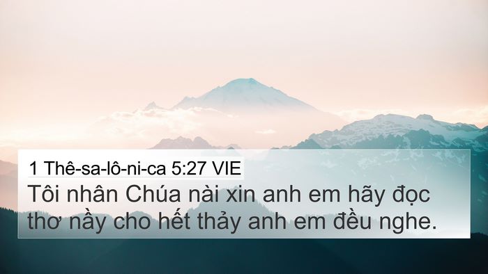 1 Thê-sa-lô-ni-ca 5:27 VIE Bible Verse Image