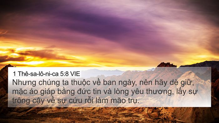 1 Thê-sa-lô-ni-ca 5:8 VIE Bible Verse Image