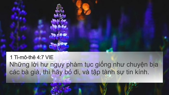 1 Ti-mô-thê 4:7 VIE Bible Verse Image