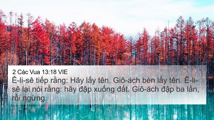 2 Các Vua 13:18 VIE Bible Verse Image