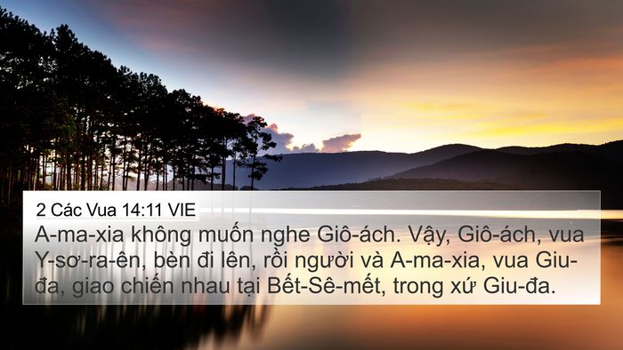 2 Các Vua 14:11 VIE Bible Verse Image