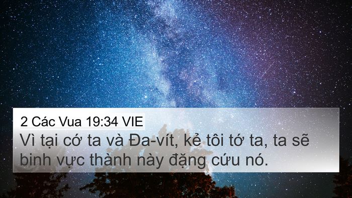 2 Các Vua 19:34 VIE Bible Verse Image