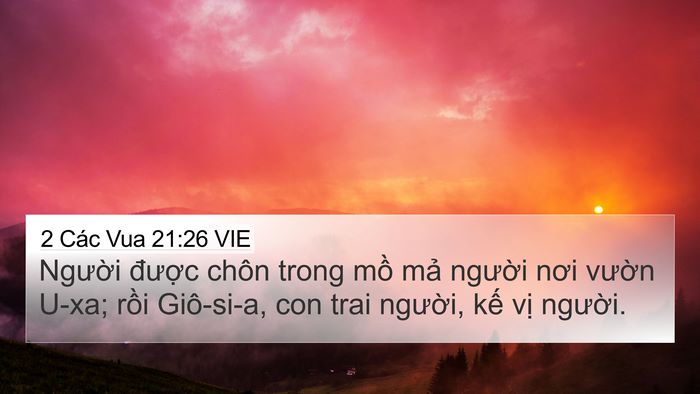 2 Các Vua 21:26 VIE Bible Verse Image