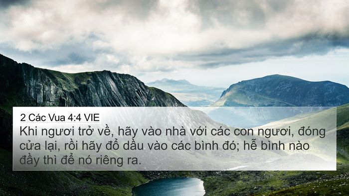 2 Các Vua 4:4 VIE Bible Verse Image