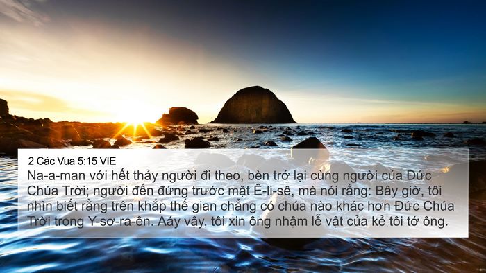 2 Các Vua 5:15 VIE Bible Verse Image