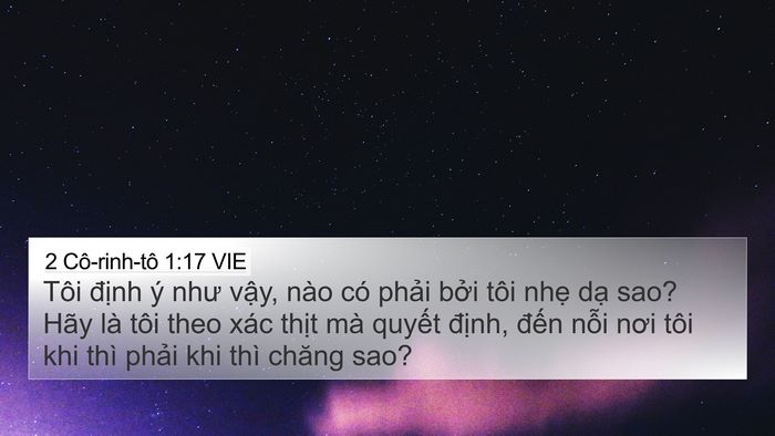 2 Cô-rinh-tô 1:17 VIE Bible Verse Image