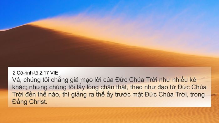 2 Cô-rinh-tô 2:17 VIE Bible Verse Image