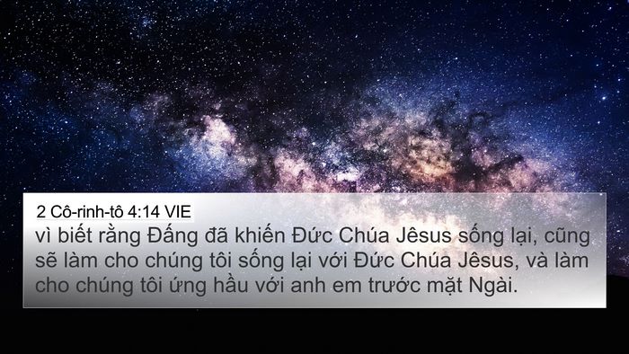 2 Cô-rinh-tô 4:14 VIE Bible Verse Image