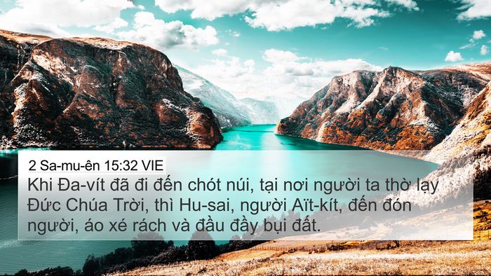 2 Sa-mu-ên 15:32 VIE Bible Verse Image