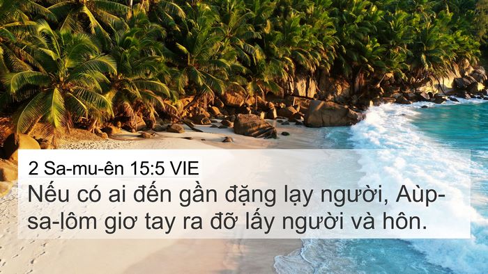 2 Sa-mu-ên 15:5 VIE Bible Verse Image