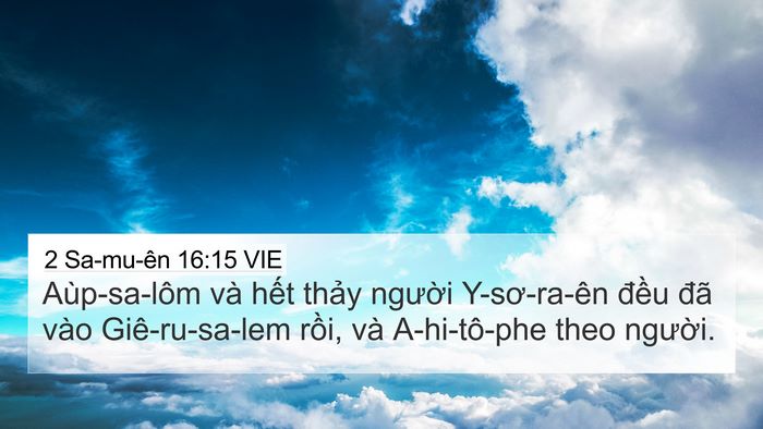 2 Sa-mu-ên 16:15 VIE Bible Verse Image