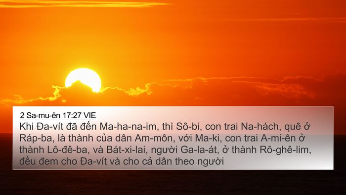 2 Sa-mu-ên 17:27 VIE Bible Verse Image