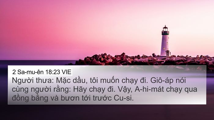 2 Sa-mu-ên 18:23 VIE Bible Verse Image
