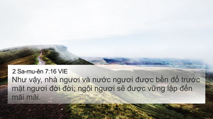2 Sa-mu-ên 7:16 VIE Bible Verse Image