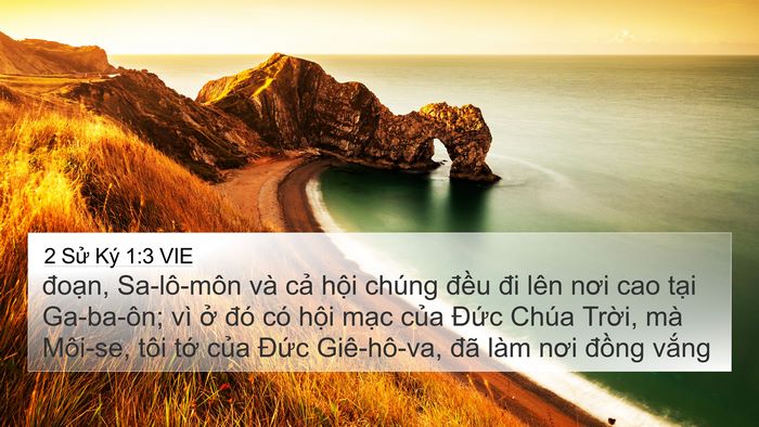 2 Sử Ký 1:3 VIE Bible Verse Image