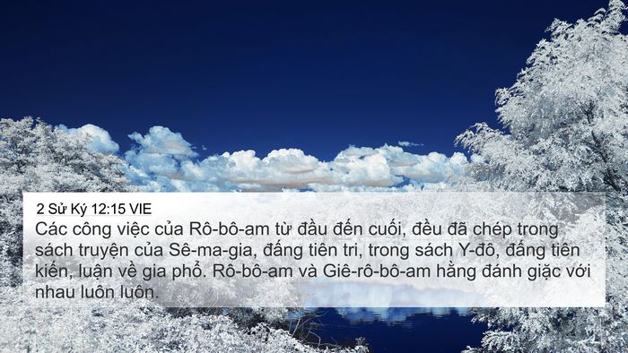 2 Sử Ký 12:15 VIE Bible Verse Image