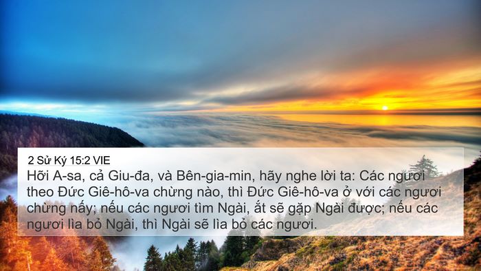 2 Sử Ký 15:2 VIE Bible Verse Image