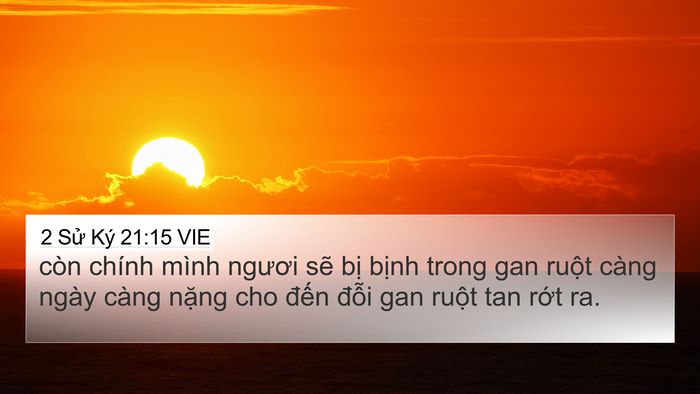 2 Sử Ký 21:15 VIE Bible Verse Image