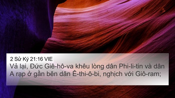 2 Sử Ký 21:16 VIE Bible Verse Image
