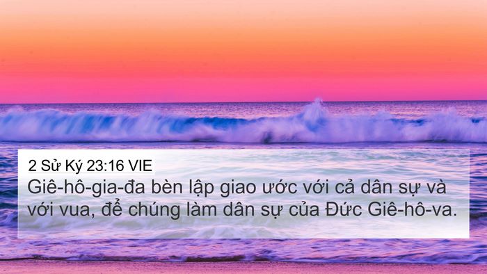 2 Sử Ký 23:16 VIE Bible Verse Image