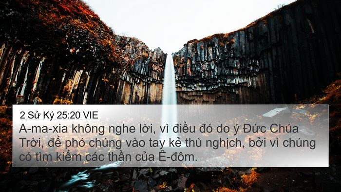 2 Sử Ký 25:20 VIE Bible Verse Image