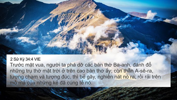 2 Sử Ký 34:4 VIE Bible Verse Image