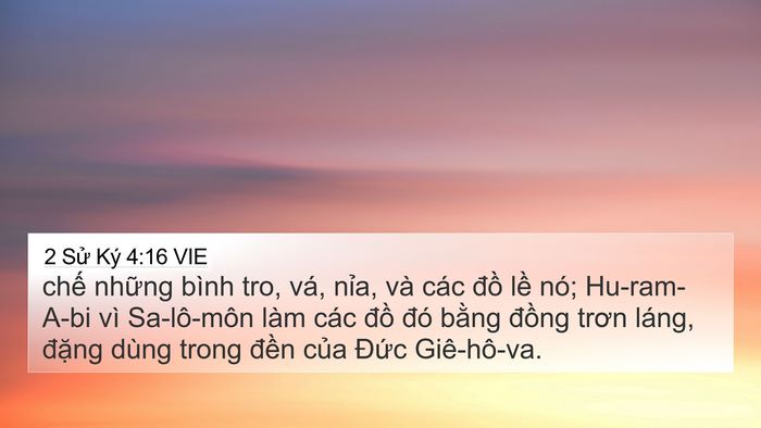 2 Sử Ký 4:16 VIE Bible Verse Image